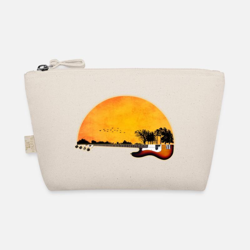 Gitarre Natur Bio-Täschchen