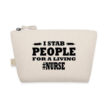 Nurse - Bio-Täschchen - Natur - Vorne