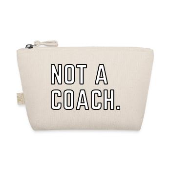 Coach Trainer Football Health Fitness Gift - Organic Pouch - nature - Front