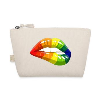 Pride Lips - Bio-Täschchen - Natur - Vorne