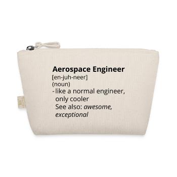 Aerospace Engineer Definition Description - Organic Pouch - nature - Front
