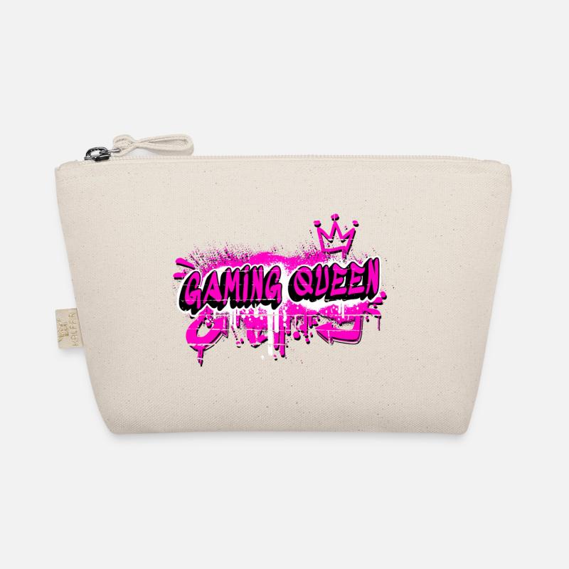 Gaming Queen Graffiti Design Bio-Täschchen