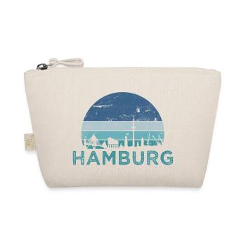 Hansestadt Hambourg Skyline Hamburger Hafen Retro - Trousse biologique - nature - Devant