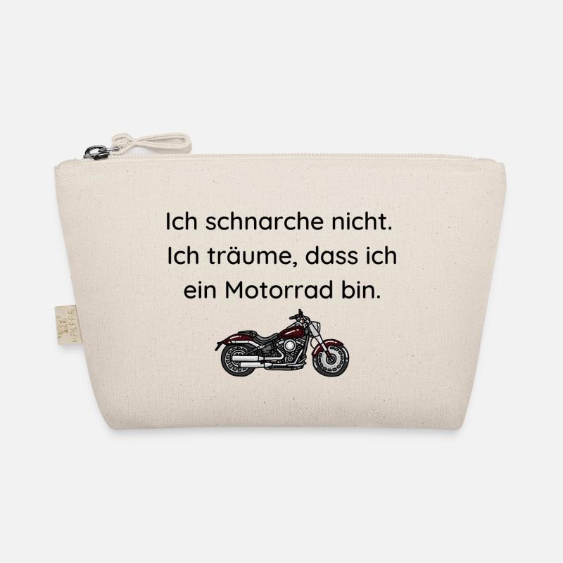 Ich schnarche nicht - Bio-Täschchen - Natur