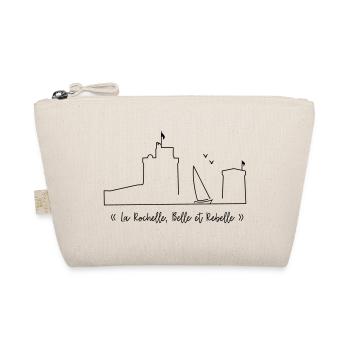 La Rochelle design blanc - by Nicolas Poitevin - Trousse biologique - nature - Devant