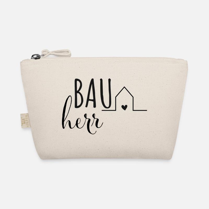 Bauherr Häuslebauer Hausbesitzer Hausbau - Bio-Täschchen - Natur