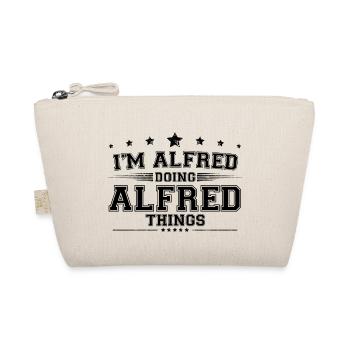 i’m Alfred doing Alfred things - Organic Pouch - nature - Front