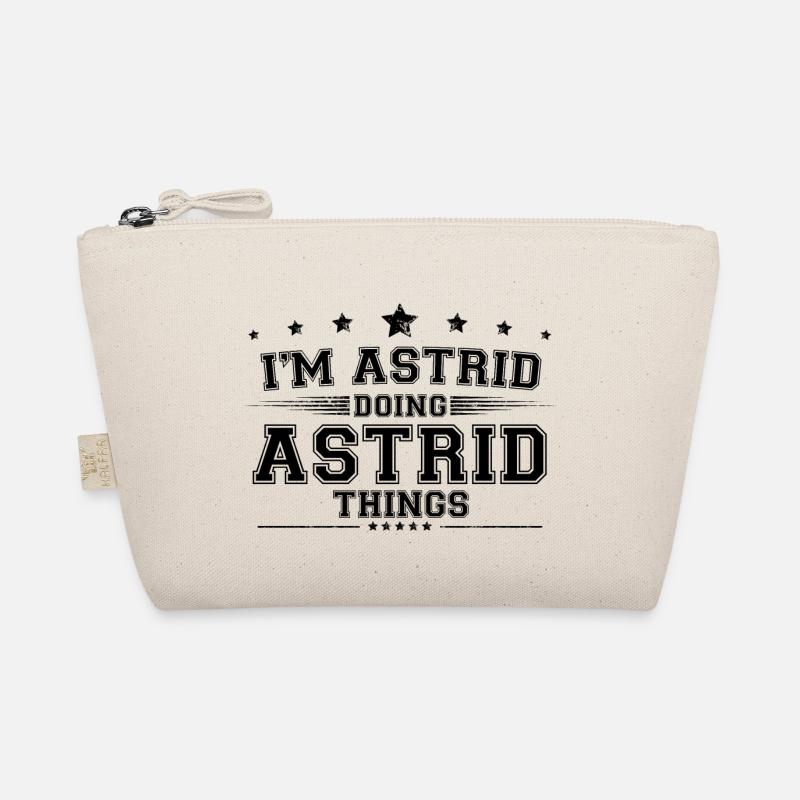 i’m Astrid doing Astrid things Organic Pouch