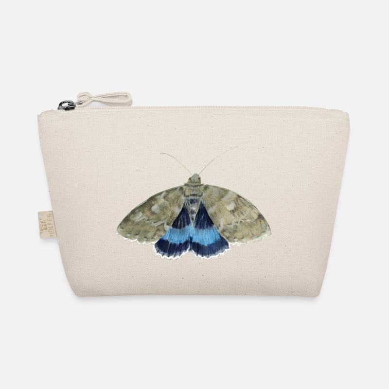 Blue underwing Organic Pouch