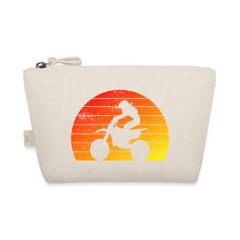 Motocross MotoCycliste Rétro Cyclomoteur - Trousse biologique - nature - Devant