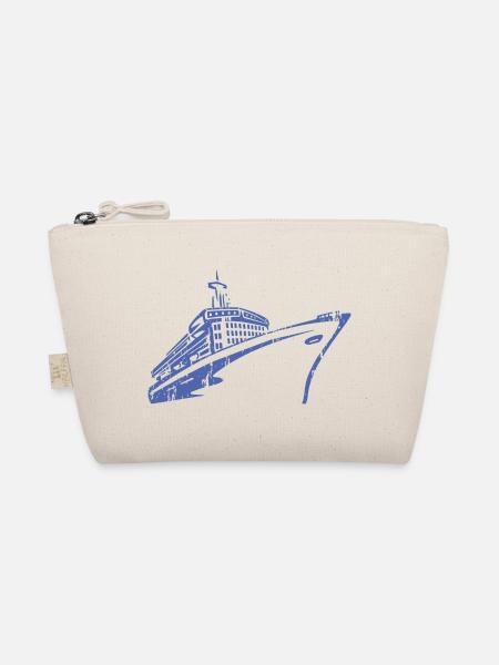 Cruise Ship Cruise Ship Luxury - Organic Pouch - nature - Front