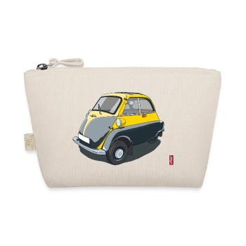 Oldtimer Isetta - Bio-Täschchen - Natur - Vorne