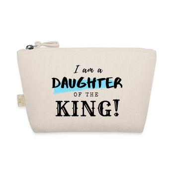 Je suis une fille du roi - Vêtements chrétiens - Trousse biologique - nature - Devant