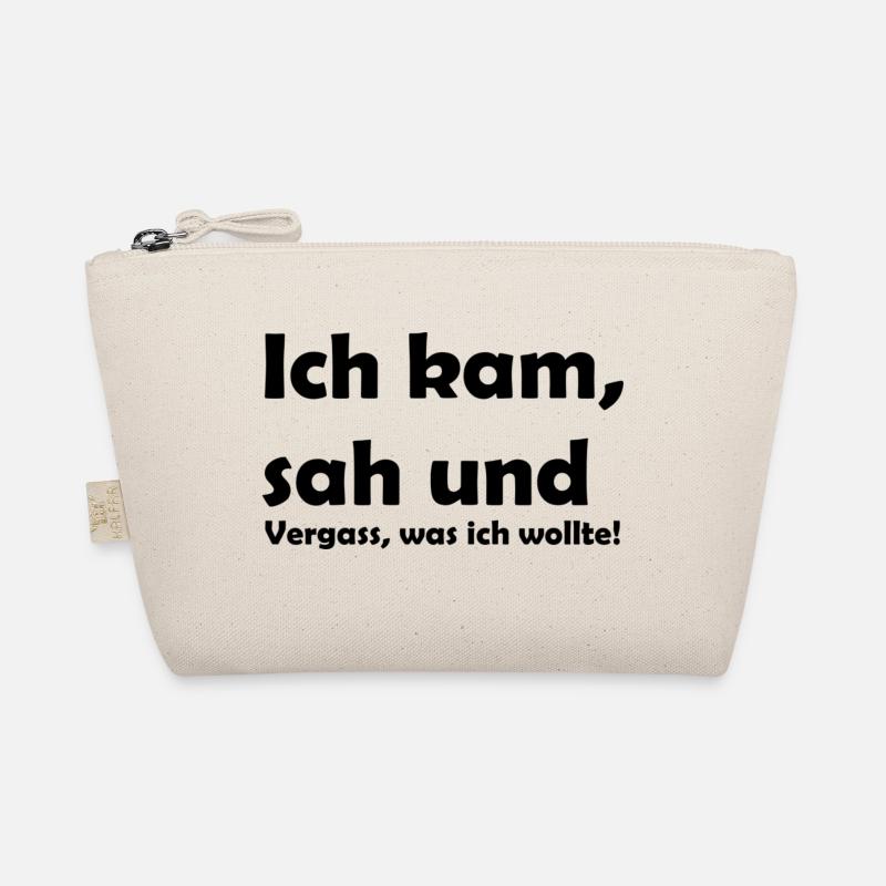 Lustiger Spruch - Bio-Täschchen - Natur