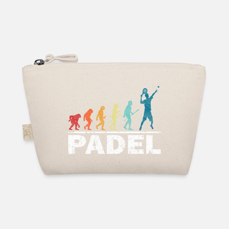 padel evolution padel tennis lustiger Schläger Bio-Täschchen