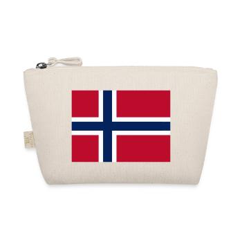 Drapeau Norvège / Norway flag - Trousse biologique - nature - Devant