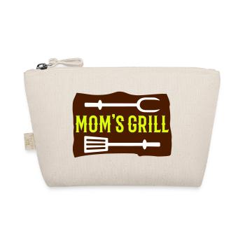Mom's grill (Holzbrett, Grillgabel, Grillwender) - Bio-Täschchen - Natur - Vorne
