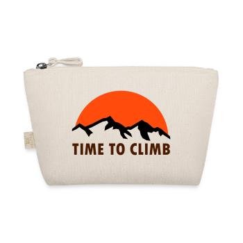 Time to climb (Berge, Sonne) - Bio-Täschchen - Natur - Vorne