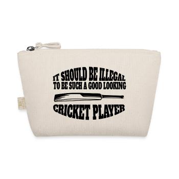 Cricket Team Cricket Gift Cricket Fan Saying - Organic Pouch - nature - Front