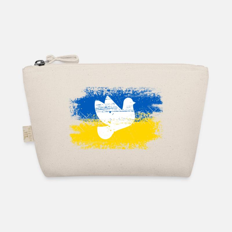 Ukraine Friedenstaube Bio-Täschchen