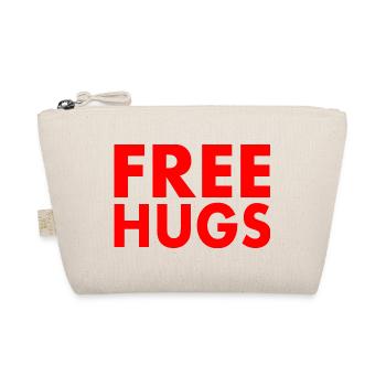 Free hugs - Bio-Täschchen - Natur - Vorne