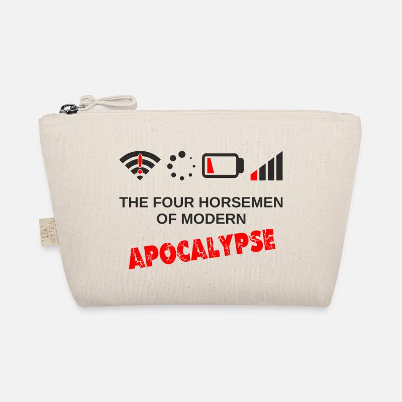 Vier Reiter der Modernen Apokalypse Gaming Nerd Bio-Täschchen