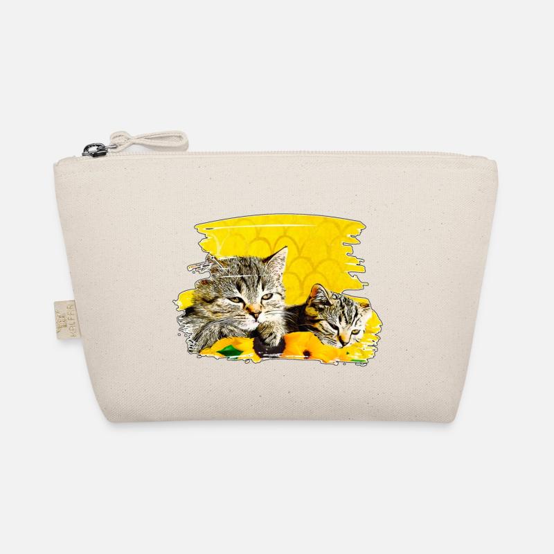 Faule Katzen Bio-Täschchen