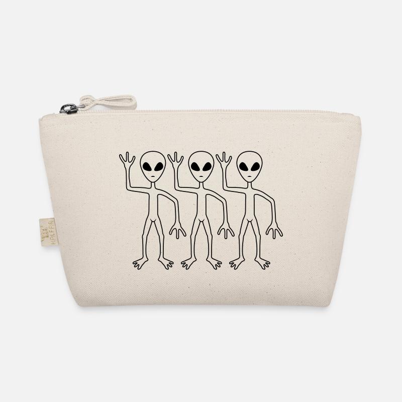 Team 3 Freunde Aliens Bio-Täschchen