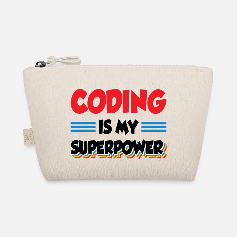 Coding Is My Superpower Programming Coder Computer Bio-Täschchen