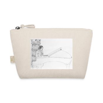 Pianist Antimo Magnotta in V&A Museum - Organic Pouch - nature - Front