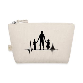 Family Puls Kids Dad - Organic Pouch - nature - Front