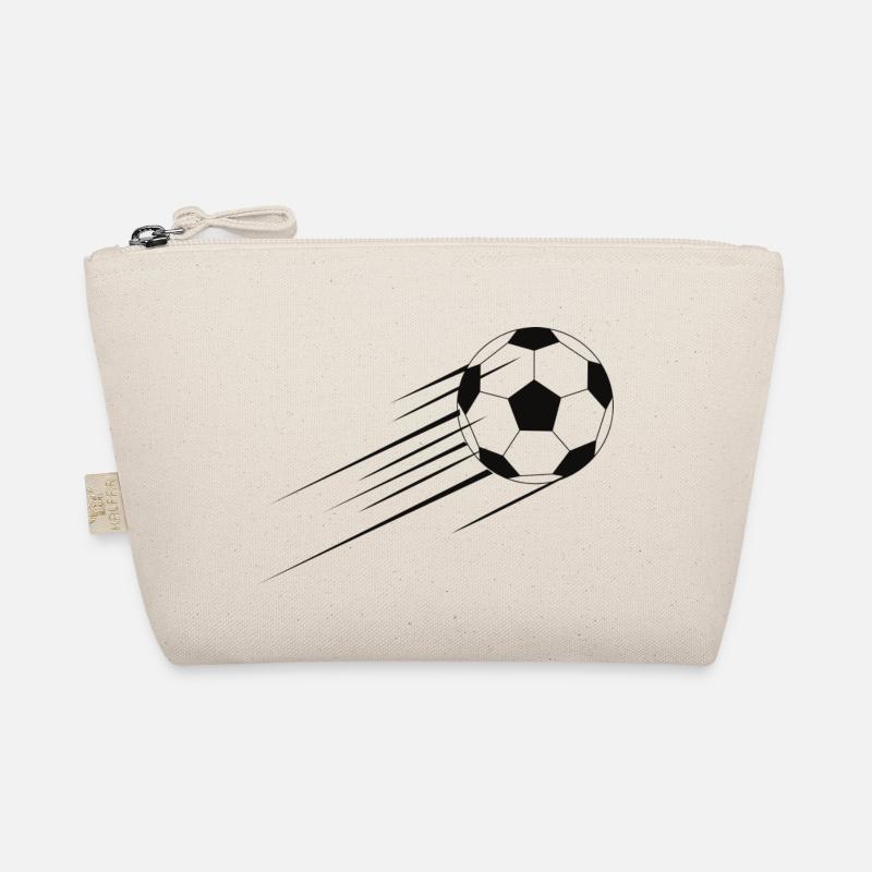 Fussball - Bio-Täschchen - Natur