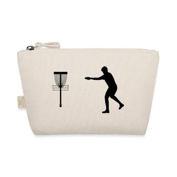 Disc Golfer Bestseller Design Shirt - Organic Pouch - nature - Front