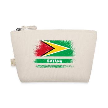 Drapeau vintage guyanais - Trousse biologique - nature - Devant