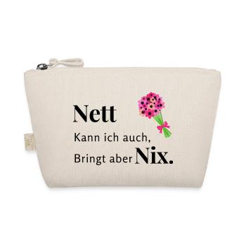 Nett Bringt nix - Bio-Täschchen - Natur - Vorne
