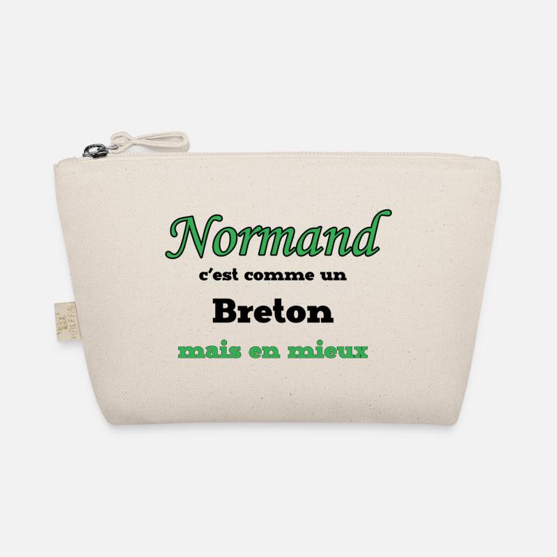 Normand Vert Élégant Script - Trousse biologique - nature