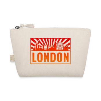 London Skyline Sunset - Organic Pouch - nature - Front