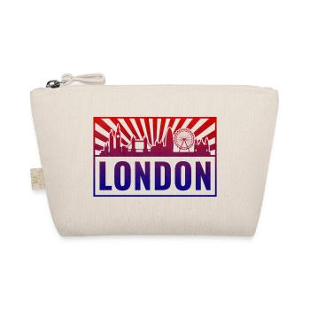 London Gradient Skyline - Organic Pouch - nature - Front