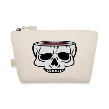 Cartoon Skull Cup Horreur - Trousse biologique - nature - Devant