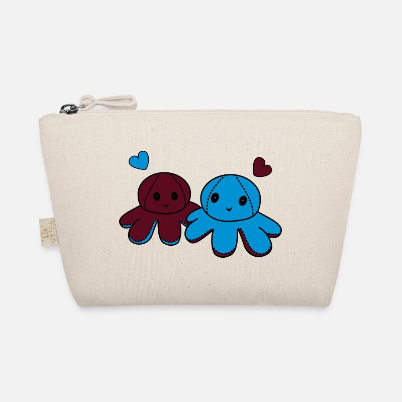 Octopus 2 1 happy Organic Pouch