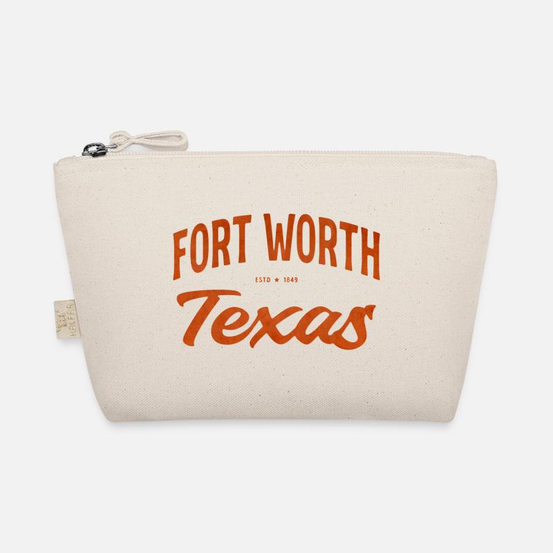 Fort Worth Texas Script Bio-Täschchen