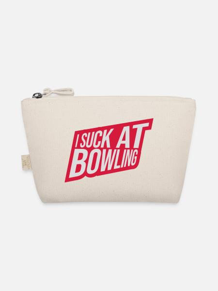 Je suis nul au bowling - Trousse biologique - nature - Devant