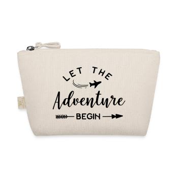 Let the adventure begin - Bio-Täschchen - Natur - Vorne