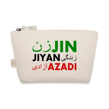 Jin jiyan azadi زن زندگی آزادی - Organic Pouch - nature - Front