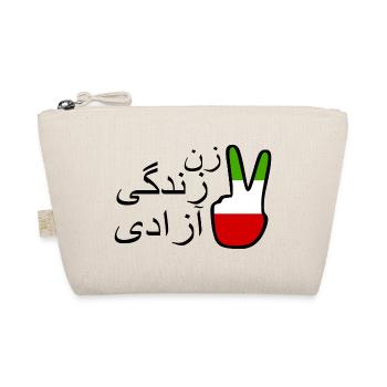 Jin jiyan azadi زن زندگی آزادی - Organic Pouch - nature - Front