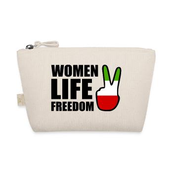 Women life freedom iran - Organic Pouch - nature - Front