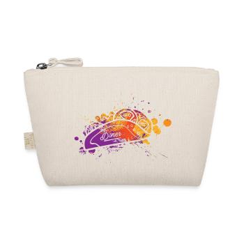 Döner Kebab Farbklecks Teigtasche - Bio-Täschchen - Natur - Vorne