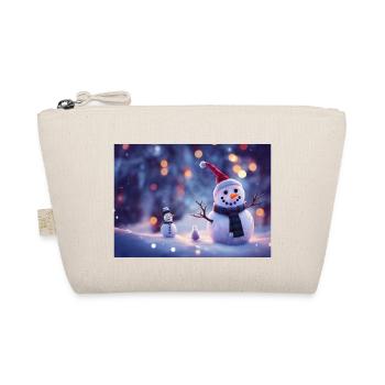 Joyeux Noël Bonhomme de neige - Trousse biologique - nature - Devant