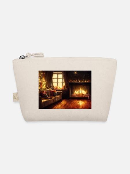 Noël au coin du feu - Trousse biologique - nature - Devant