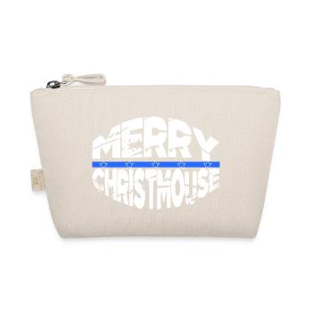Gift Christmas Vacation Cute Beach Beach Holiday - Organic Pouch - nature - Front